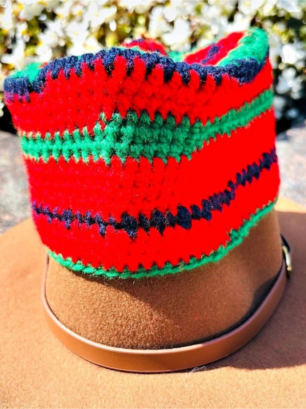 Men Colorful Patterned Hat